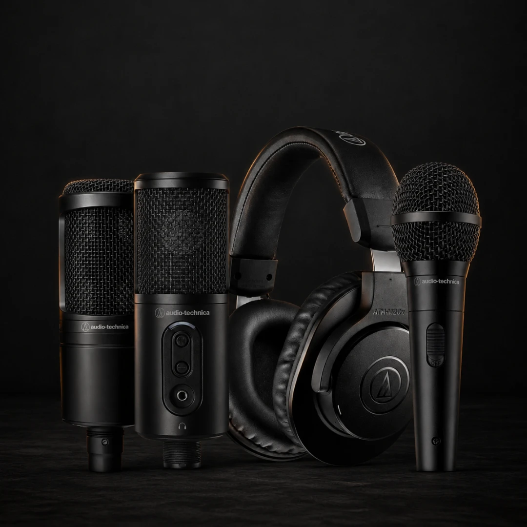 Professional studio microphone audio equipment