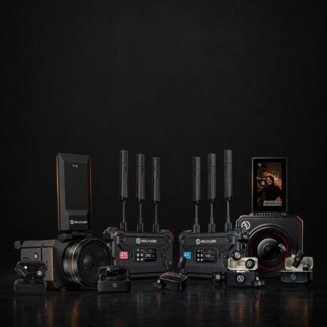 Professional wireless audio equipment