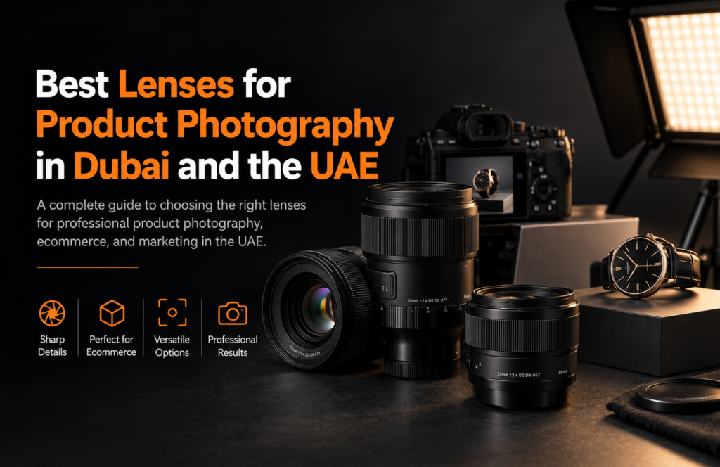 Best Lenses for Product Photography in Dubai and the UAE